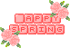 happy spring!
